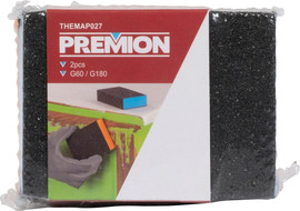 Premion ספוג שיוף מקציף 2 יחידות THEMAP027  (60G - 180G)